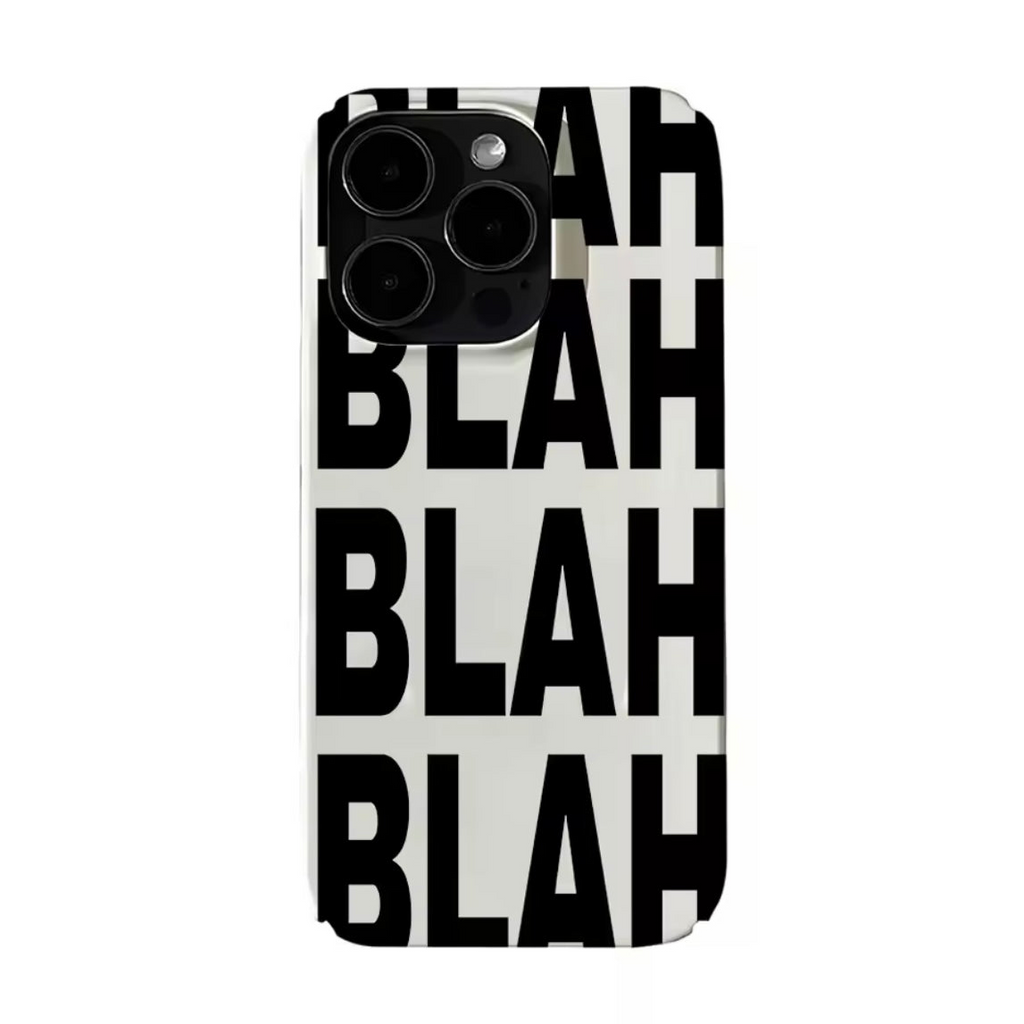 ‘Blah Blah Blah’ Phone Case