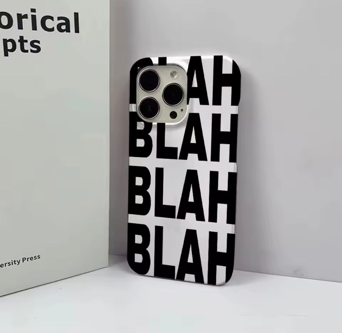 ‘Blah Blah Blah’ Phone Case
