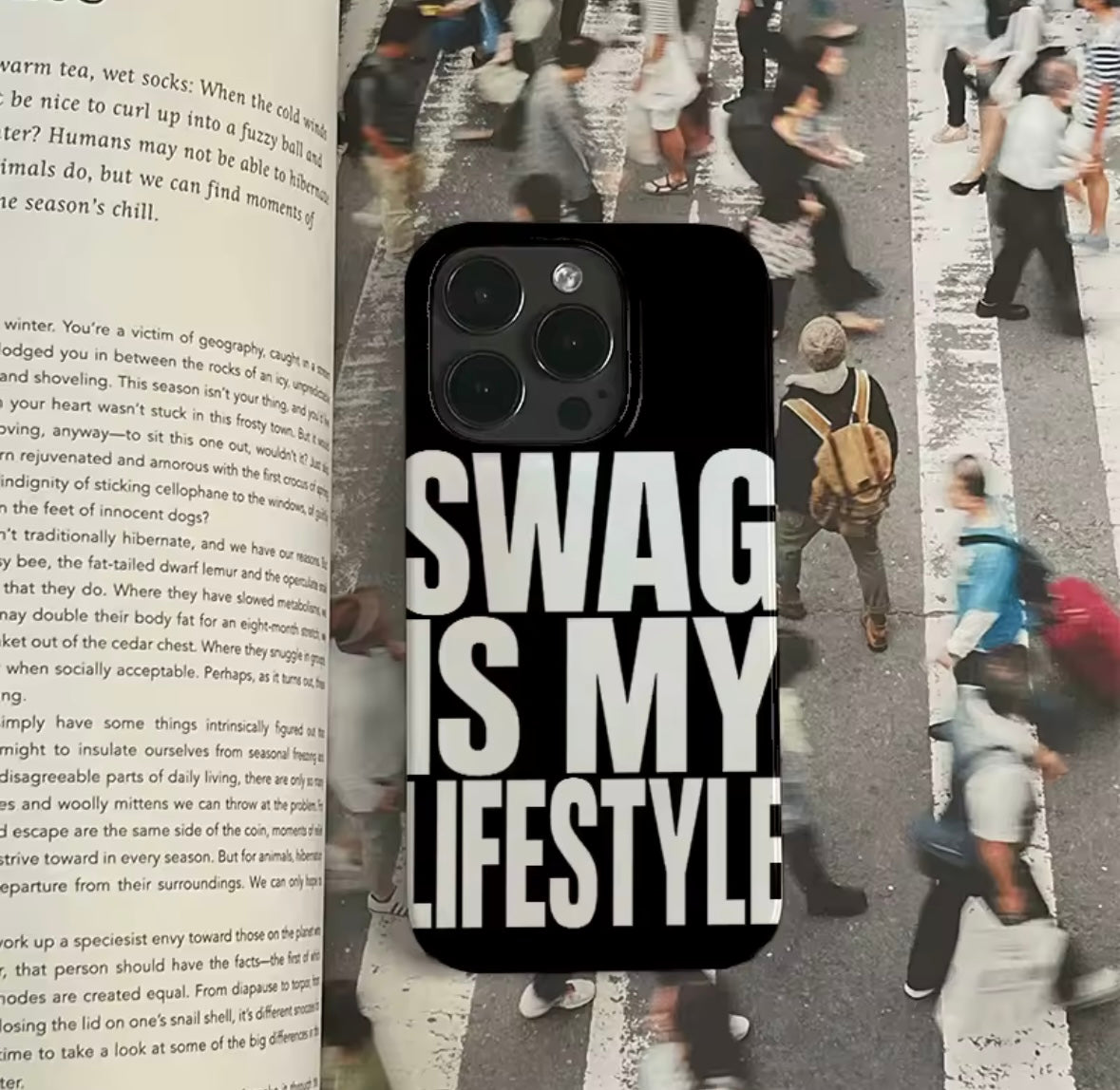 SWAG IS MY LIFESTYLE Phone Case