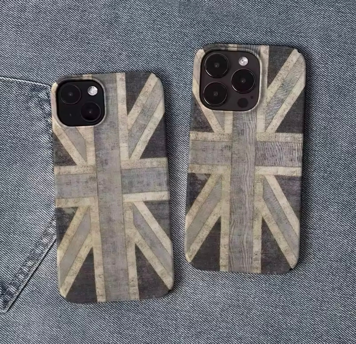 Faded Union Jack Phone Case