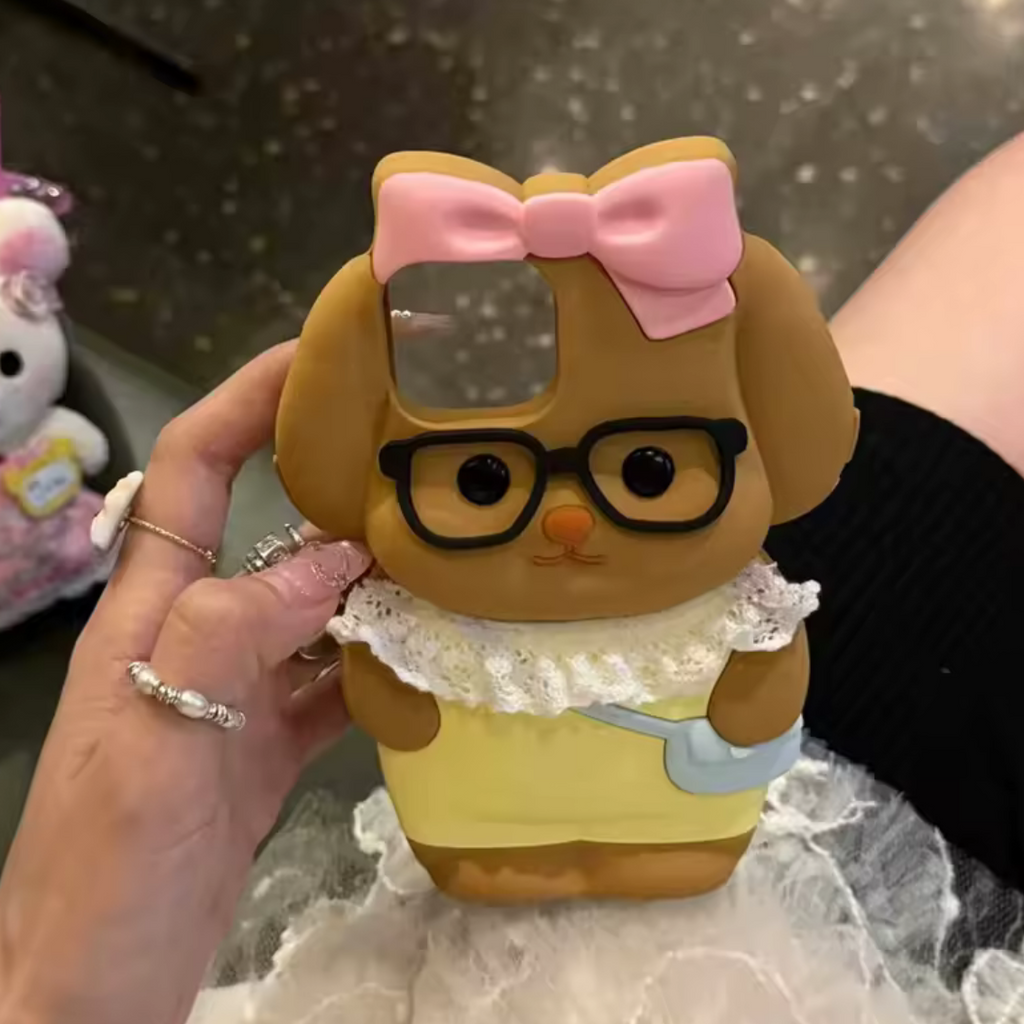Minnie Bear w Bow Case