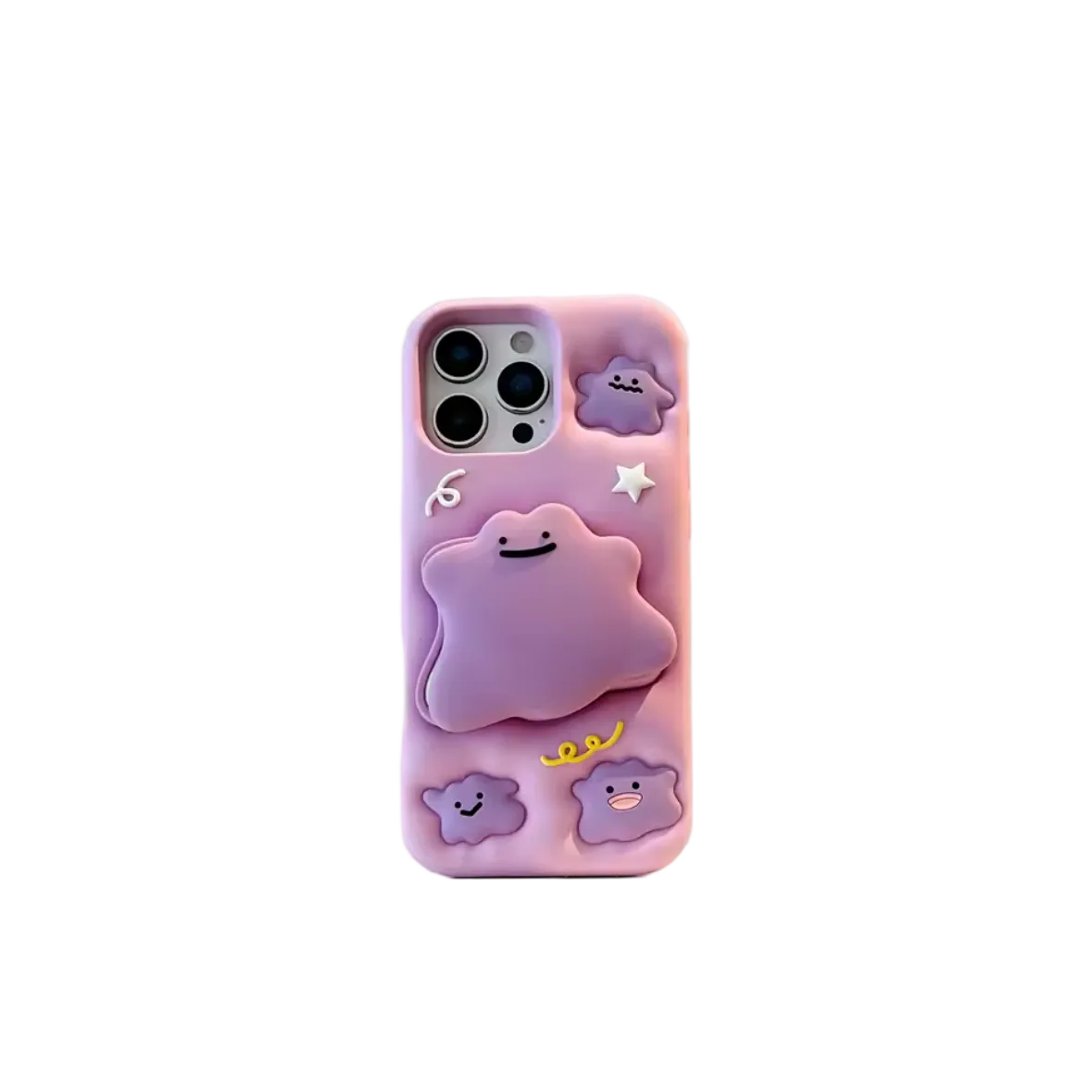 Purple Cloud Mirror Phone Case