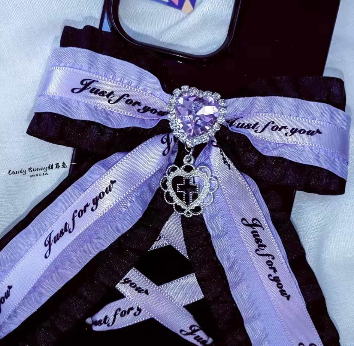 Dark Coquette Ribbon Phone Case