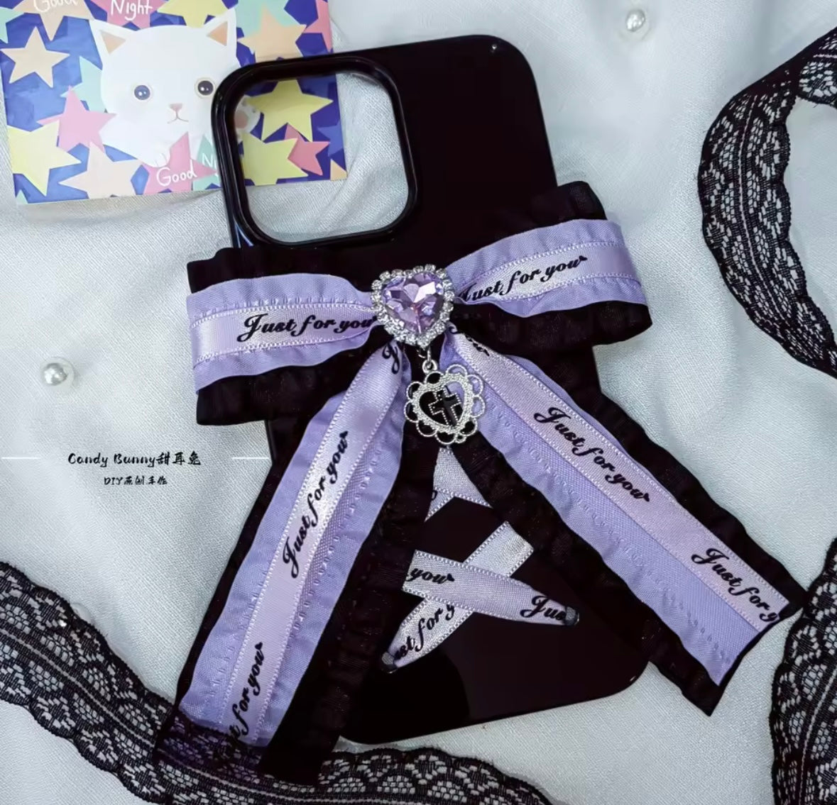 Dark Coquette Ribbon Phone Case