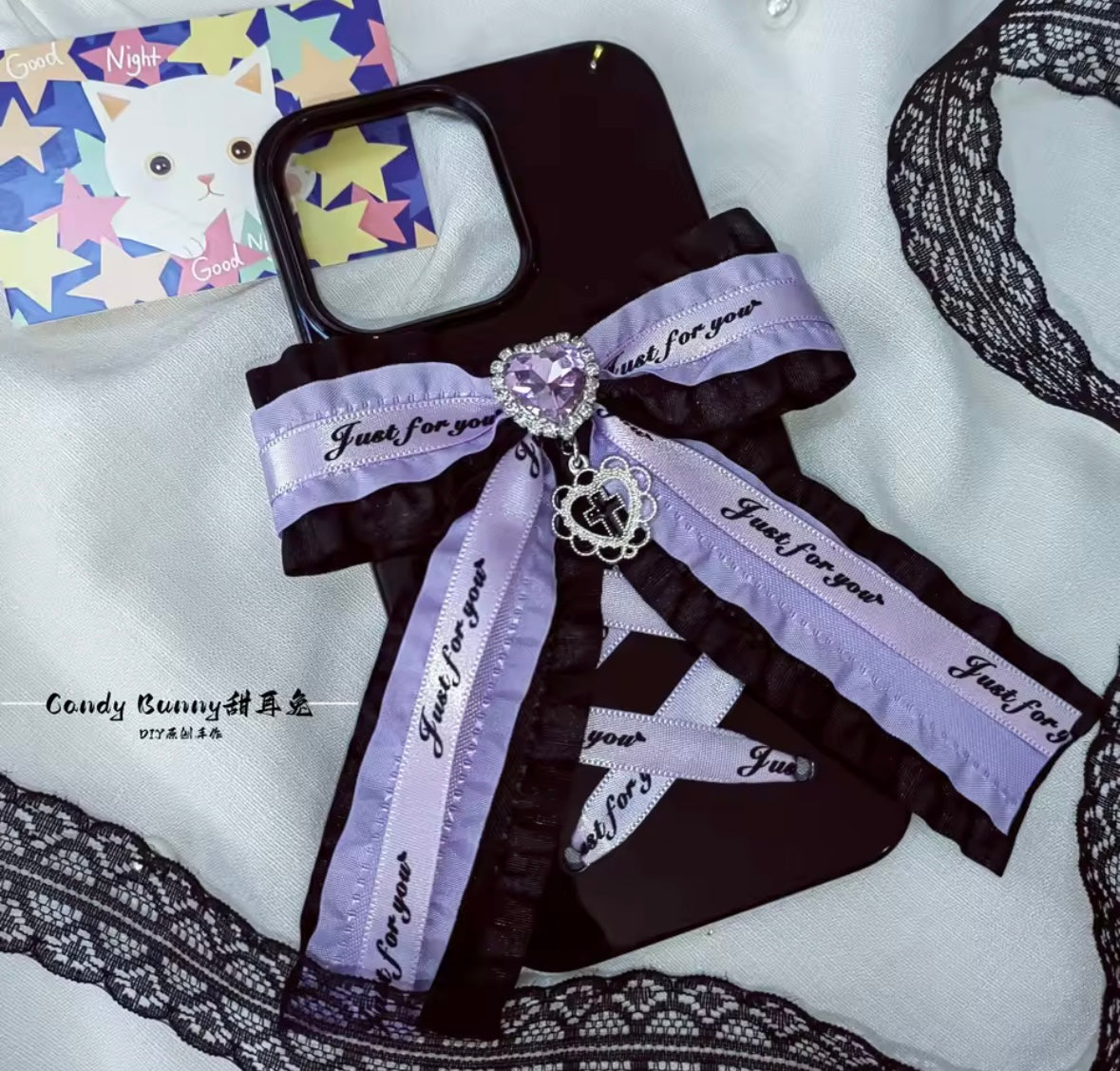 Dark Coquette Ribbon Phone Case