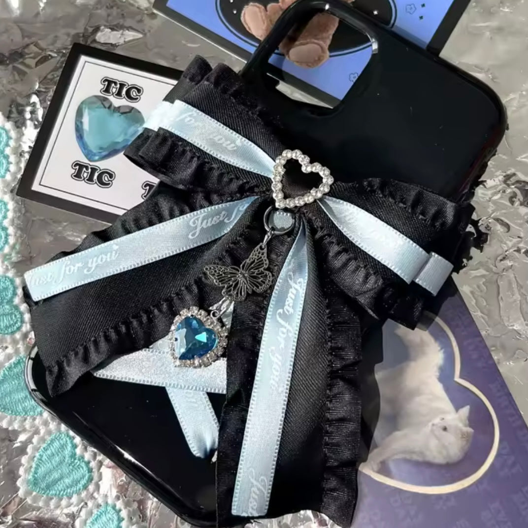 Dark Coquette Ribbon Phone Case