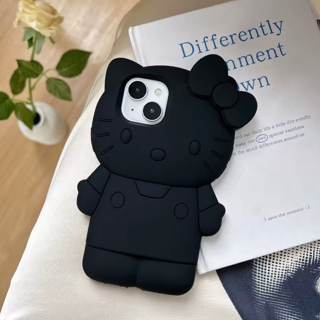 Black Kitty Phone Case