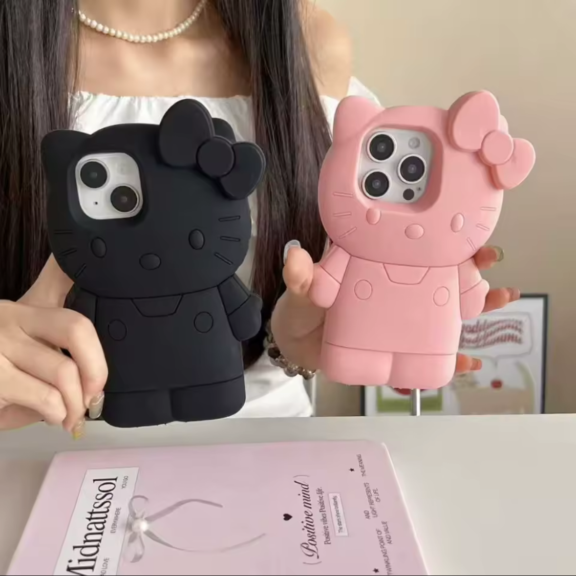 Black Kitty Phone Case