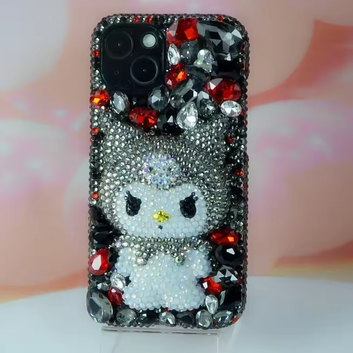 Kuromi Bedazzled Junk Phone Case