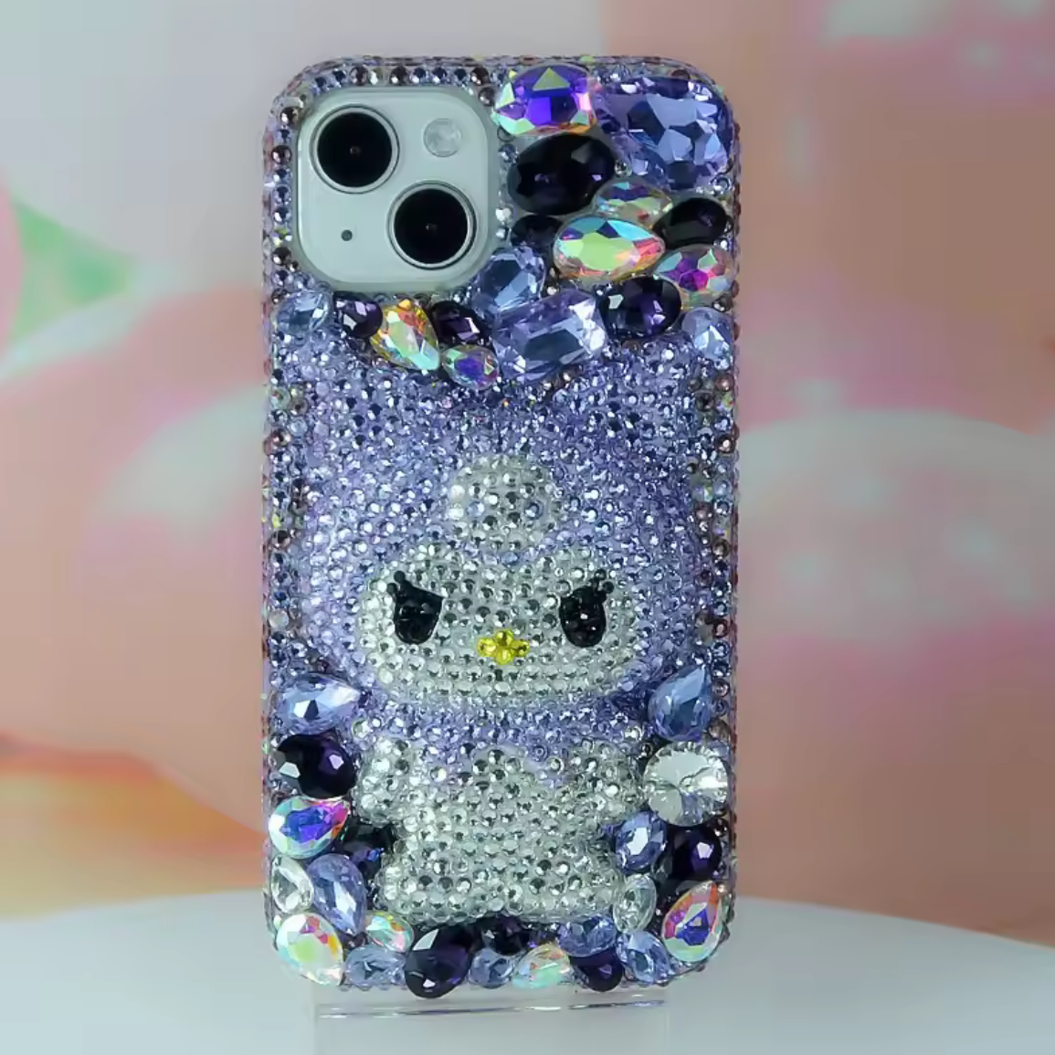 Kuromi Bedazzled Junk Phone Case