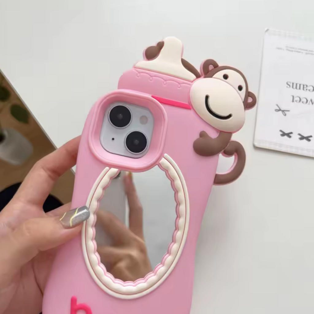 Crybaby Bottle Mirror Phone Case
